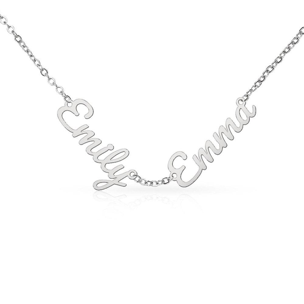 Multiple Name Necklace: Love in Mother's Hands