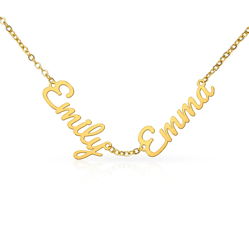 Multiple Name Necklace: Love in Mother's Hands