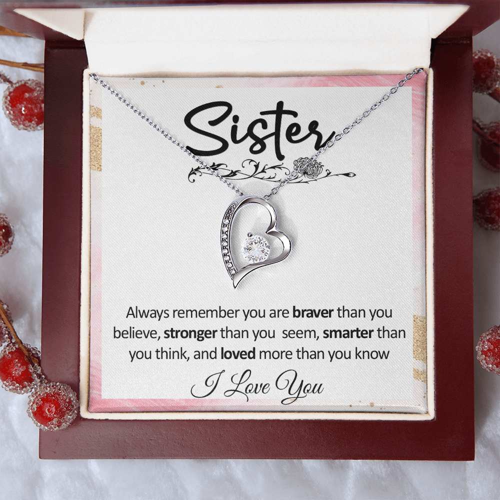Forever Love Necklace: To My Sister