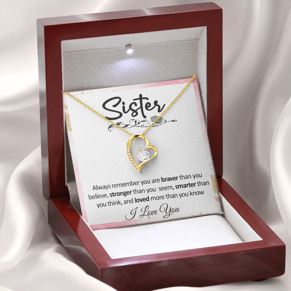Forever Love Necklace: To My Sister