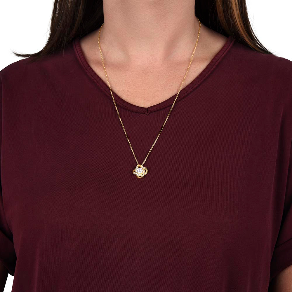 Love Knot Necklace: To My Forever Love