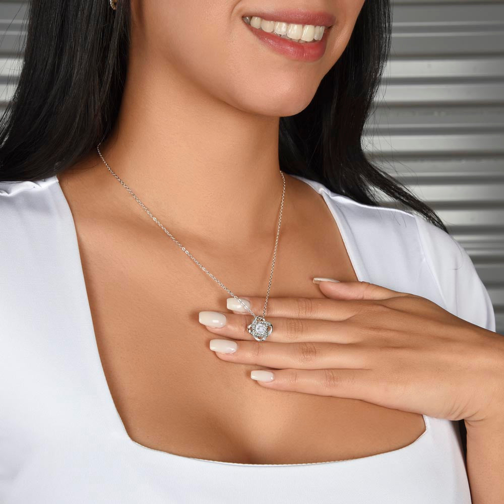 Love Knot Necklace: To My Forever Love