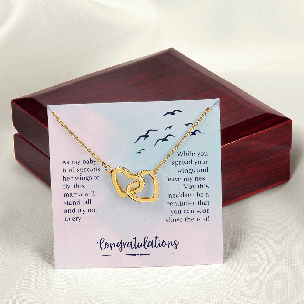 Congratulations Daughter - You Can Soar Above - necklace