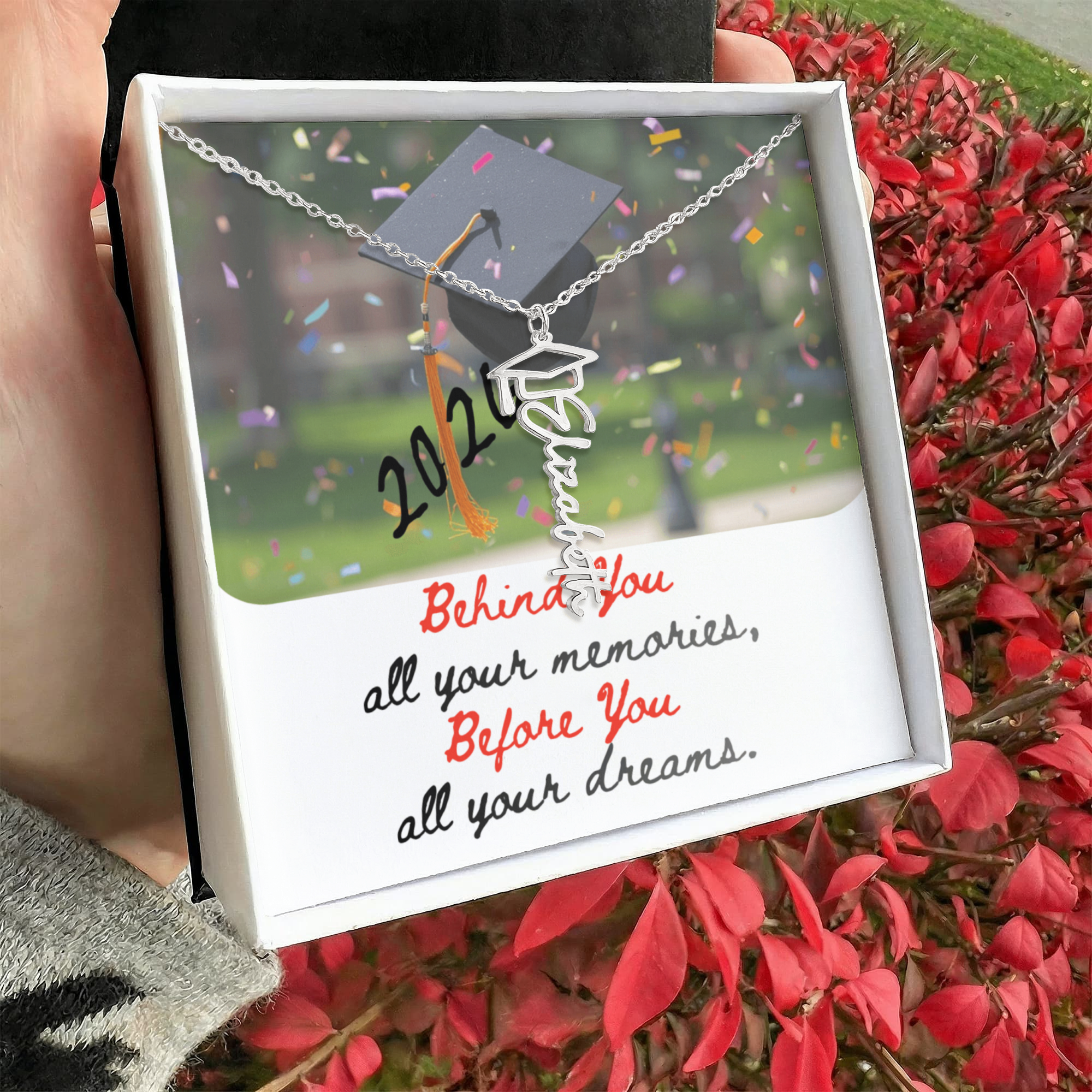 Personalized Graduation Cap Necklace: Memories to Dreams