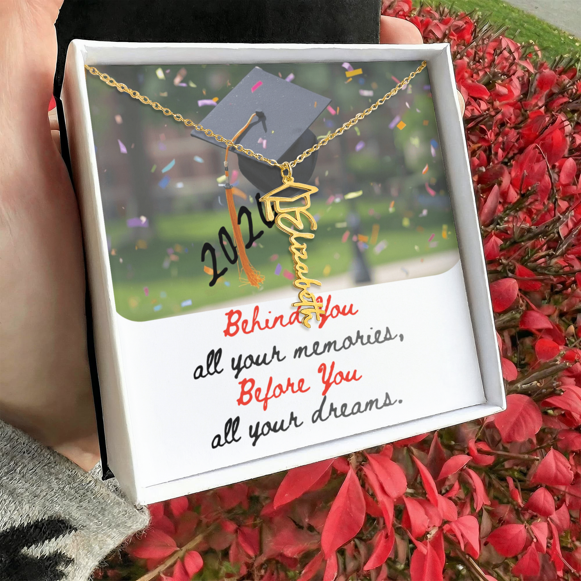 Personalized Graduation Cap Necklace: Memories to Dreams